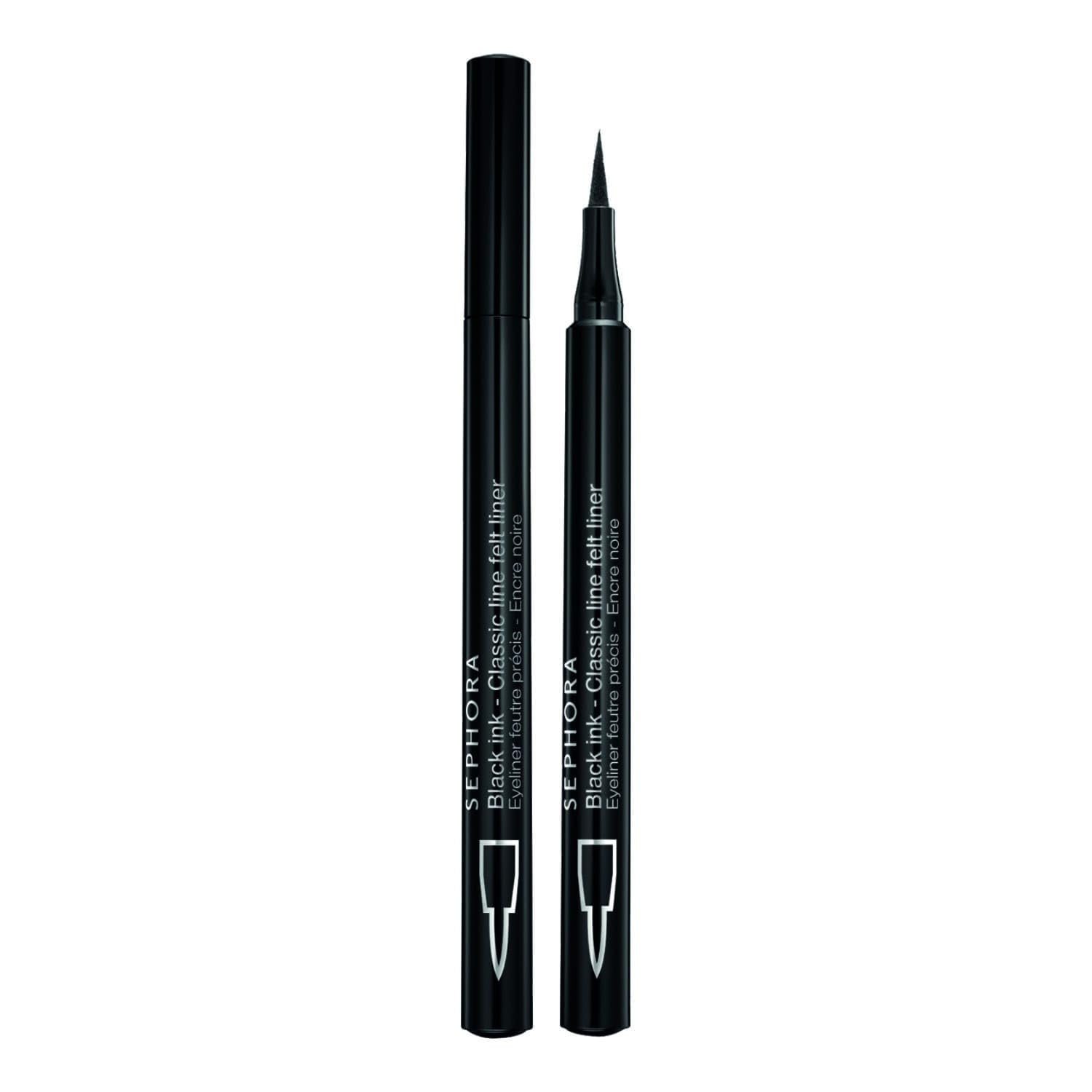 SEPHORA Collection Classic Line Felt Liner, Waterproof 12HR, Black ink