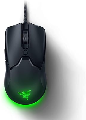 Razer Viper Mini - Wired Gaming Mouse for PC/Mac (Ultralight 61g, Ambidextrous, Speedflex Cable, 8,500 DPI Optical Sensor, Chroma RGB Illumination) Black