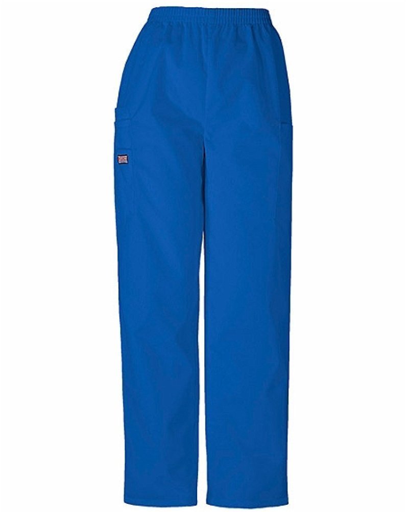 CherokeeWorkwear Originals Women Scrubs Pant Natural Rise Tapered Pull-on Cargo 4200