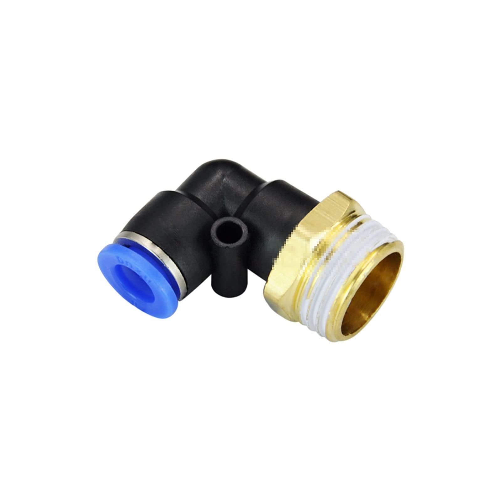 pneumatic connector 10 قطع من pl8-04، 8MM دفع في واحد لمس موصل 1/2"الملحقات سريعة الهوائية (Color : PL8-04)