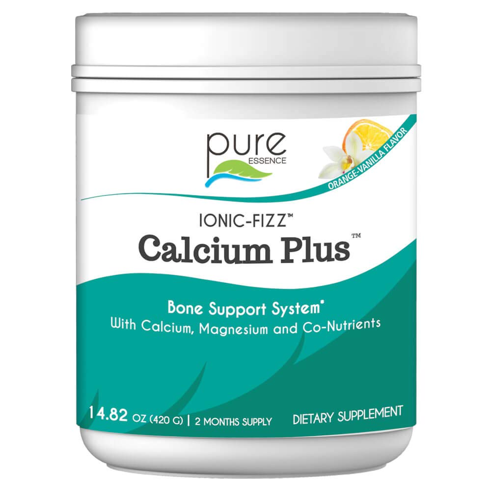 Pure Essence Labs Calcium Plus Orange-Vanilla Flavor, 14.82oz. 106692