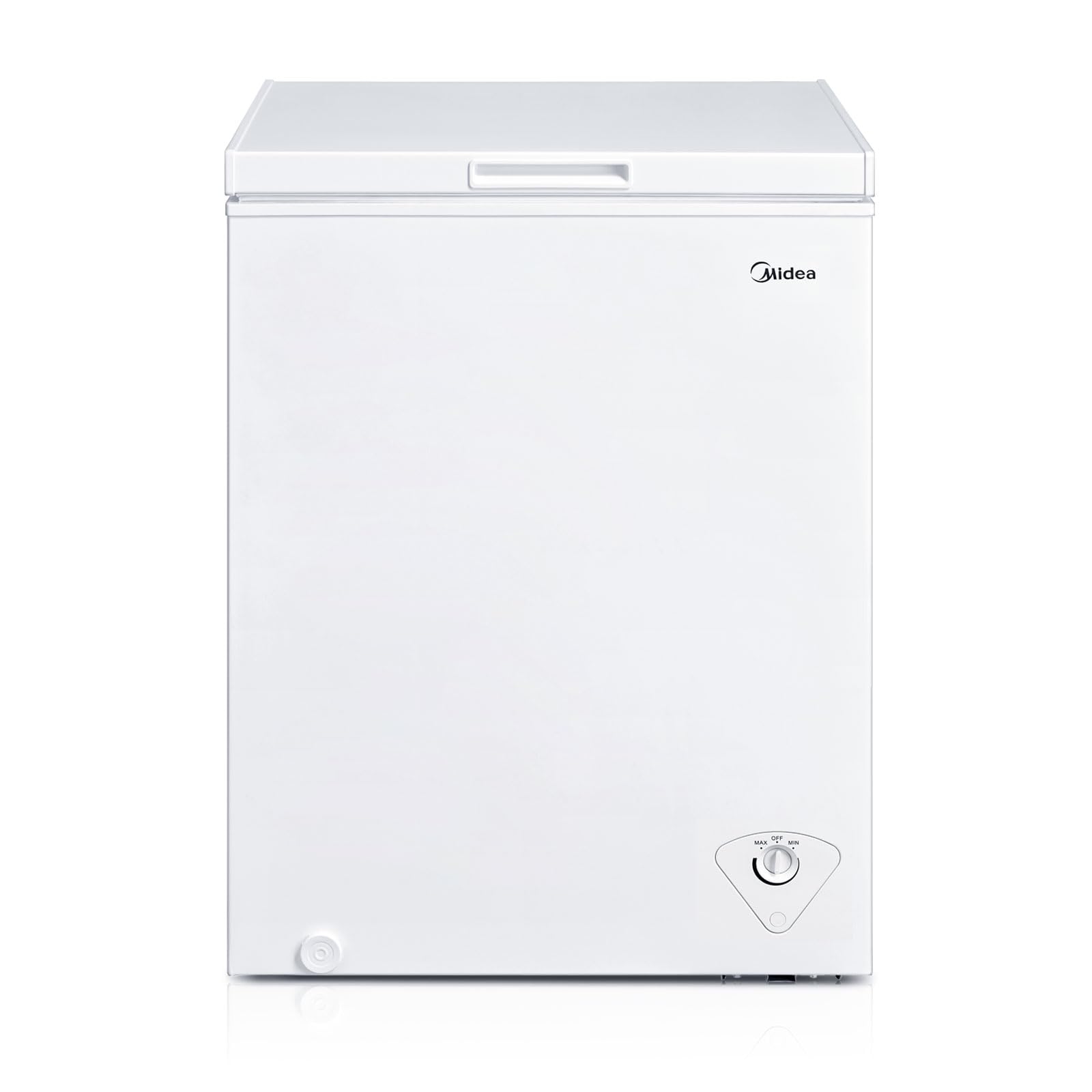 Midea MRC050S0AWW Chest Freezer, 5.0 Cubic Feet, White