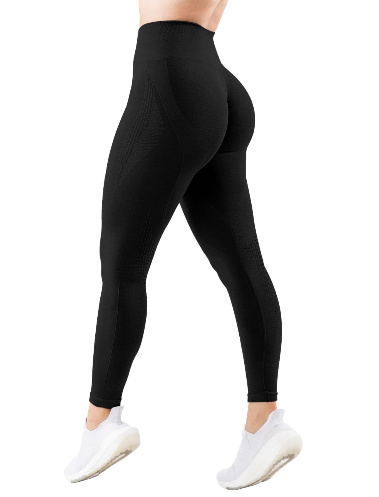 Amplify Contour Leggings Women Seamless Scrunch Workout Back Butt High Waisted Tummy Control Gym Yoga Pants