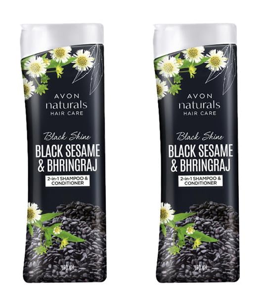 A.V.O.N Naturals Black Shine Bhringraj Shampoo 2-In-1 Shampoo & Conditioner | A.V.O.N Shampoo