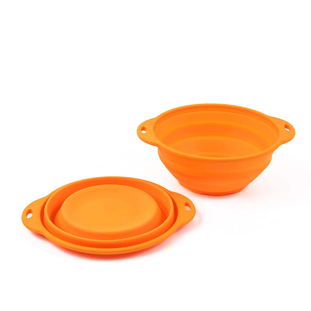 Jovilife Collapsible(Squish) Silicone Mixing Bowl 9 Cups/71oz Orange unknown