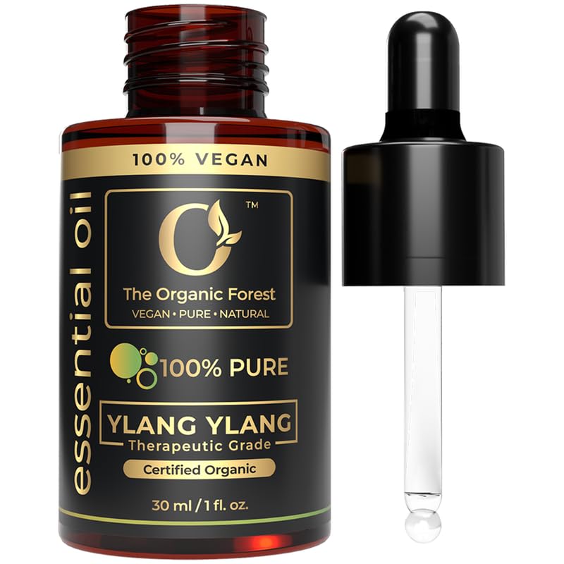 Ylang Ylang Essential Oil for Skin Care, Hair Care | Body Massage | Ylang Ylang Essential Oil Aromatherapy Diffuser | Organic Ylang Ylang Essential Skin oil |