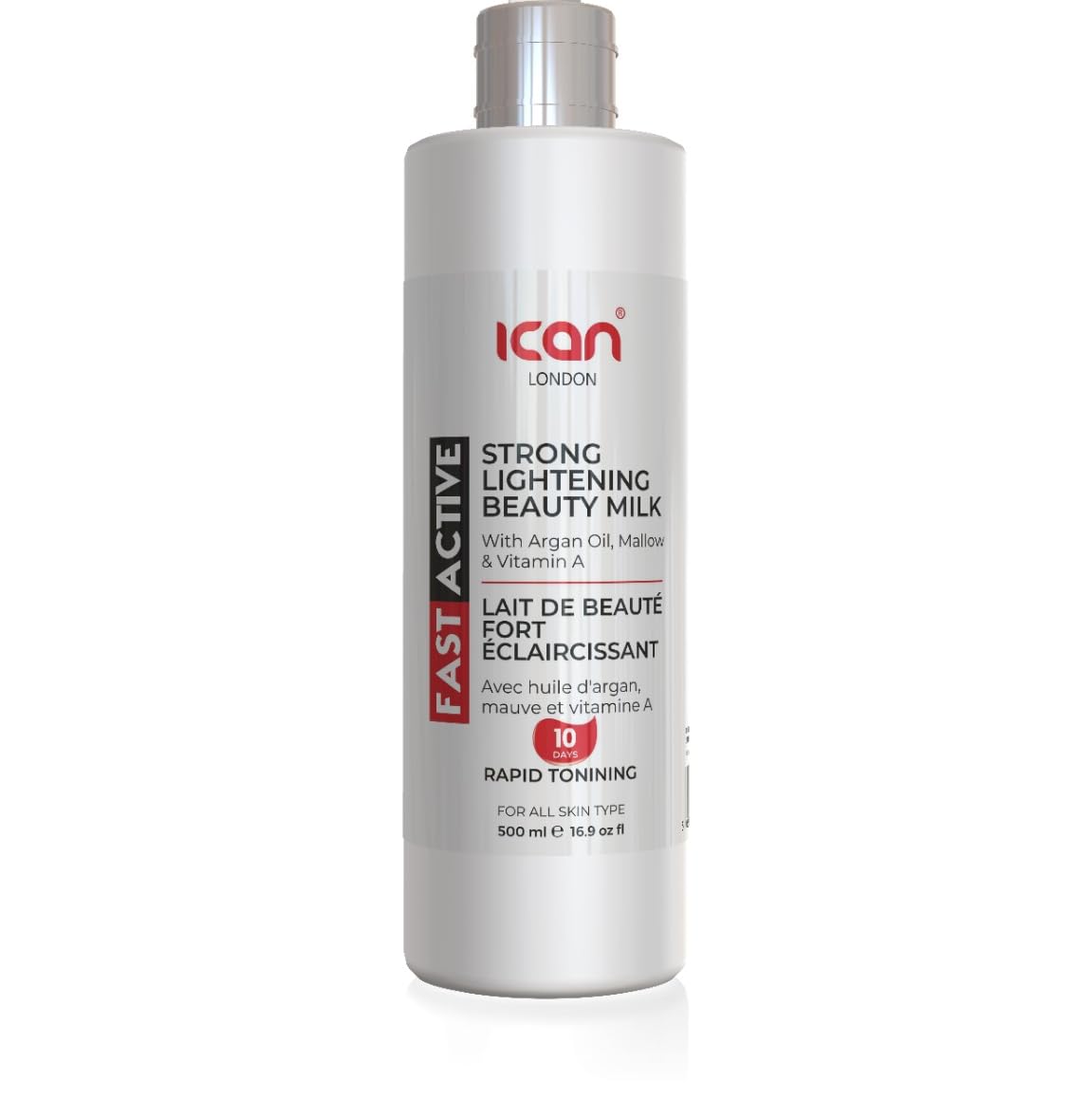 ican London Fast Active Strong Lightening Body Milk 500ml