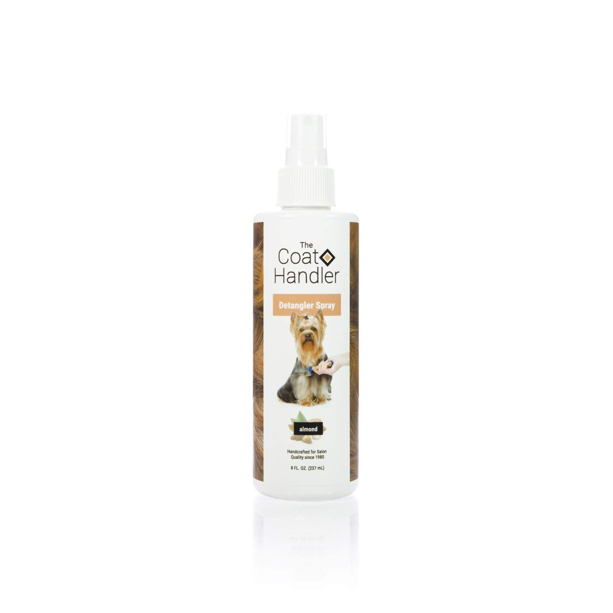 Anti-Static Detangler Dog Spray - Eliminates Static and Fly-Away Hair, All Natural Ingredients