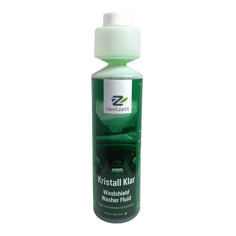 nextzett 92100815 Kristall Klar Washer Fluid 1:200 Concentrate - 8.5 fl. oz., Green