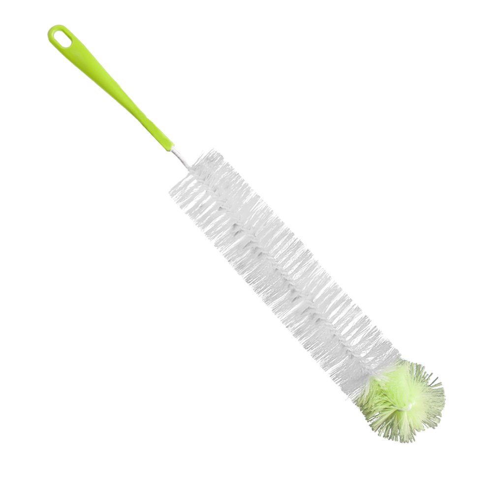 LiKee Long Bottle Cleaning Brush 18" Extra Long x 2.17" Extra Wide Brush for Washing Beer, Wine, Decanter, Brewing Bottles, Water Bottle Brush Washer Cleaner