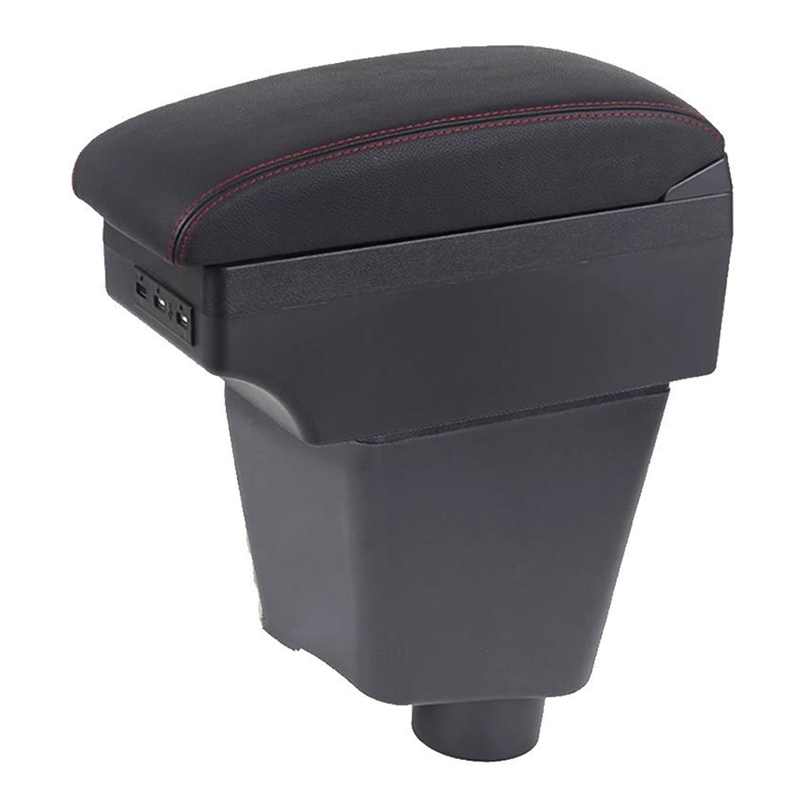 Car Armrest Box for Renault Clio 4 Armrest for Renault Clio 3 III IV Car Armrest Box Car Accesso Automobile Central Armrest (Color : Black)