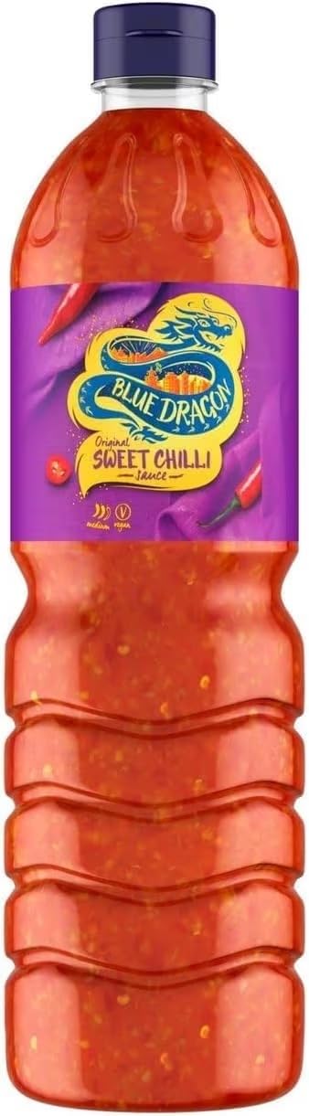 Blue Dragon Original Sweet Chilli Dipping Sauce Thailand’s favourite foods from an authentic Thai recipe - 1 Litre (1)