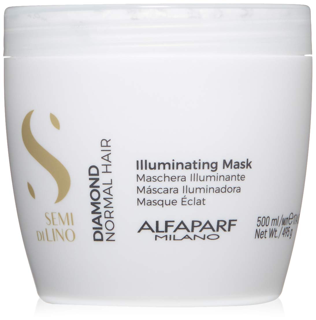 Alfaparf Milano Semi di Lino Diamond Illuminating Mask, 500 ml