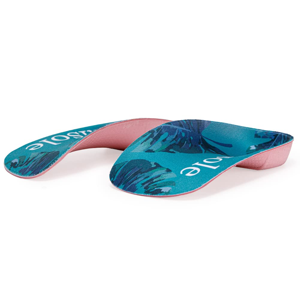 VALSOLE3/4 Orthotics Shoe Insoles High Arch Supports and Deep Heel Cup Shoe Inserts, Relief Plantar Fasciitis, Flat Feet, Over-Pronation, Heel Spurs & Foot Pain