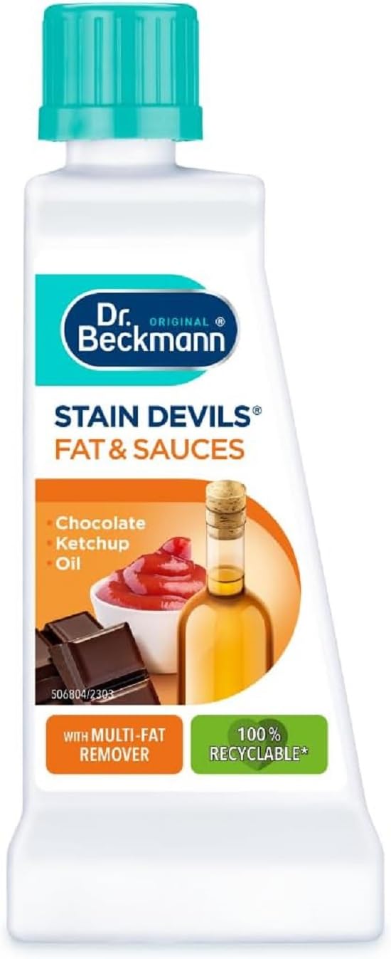 DR BECKMANN 6561 Stain Devils Cooking Oil and Fat, 50 ml, Plastic, High End-3