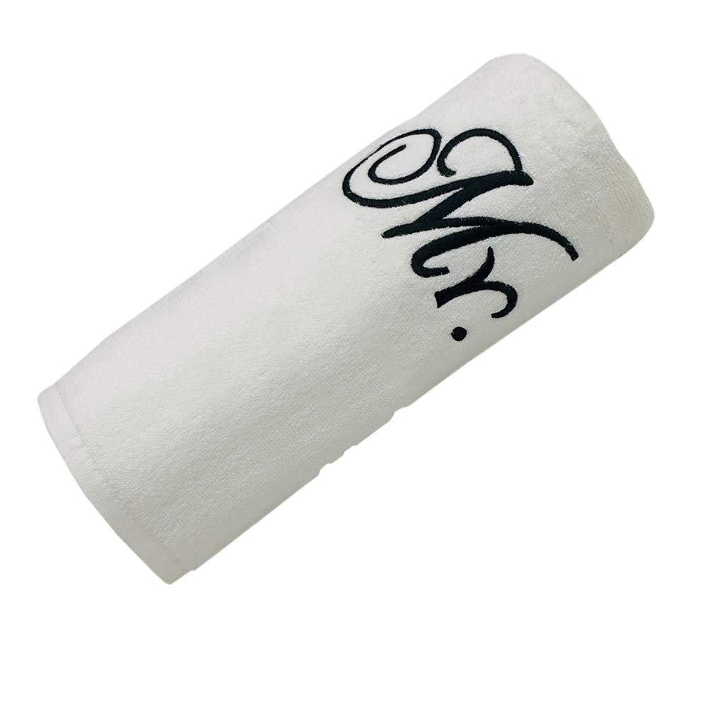 BYFT Magnolia - Hand Towel - 50x80 CM - 600 GSM - White - 'Mr.'