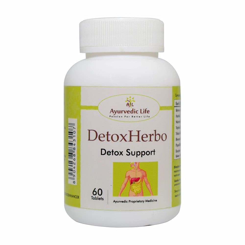 Ayurvedic Life Al-Detox Herbo 60 Tablets Advanced Colon Cleansing