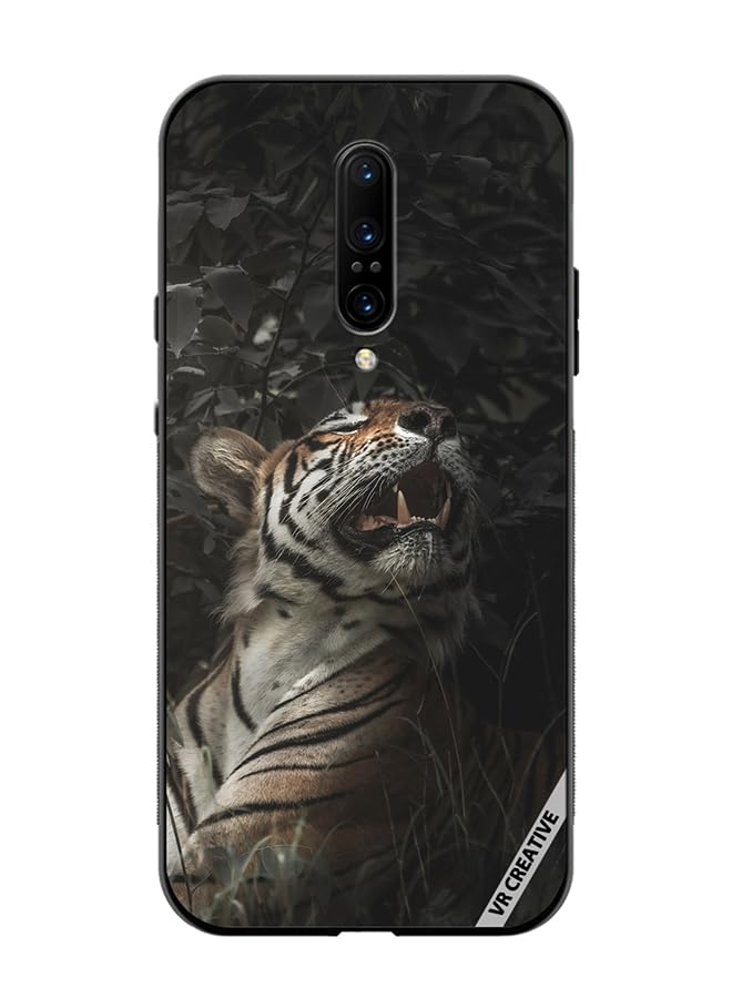 VR Creative Protective Case Cover For Oneplus 7 Pro Majestic Tiger Design Multicolour NR376082