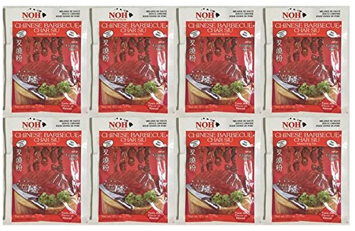 NOHAll Natural Chinese Barbecue Char Siu Seasoning Mix 2.5 Ounce (8 Pack)