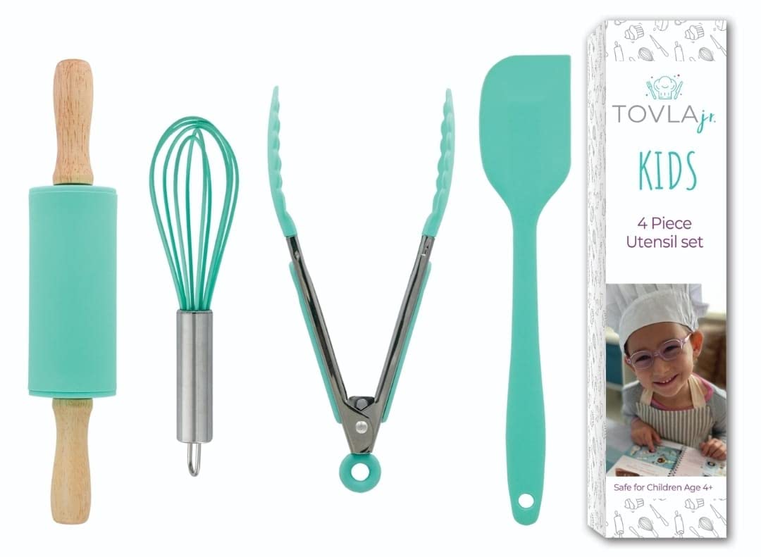 4 Piece Utensil Set for Kids