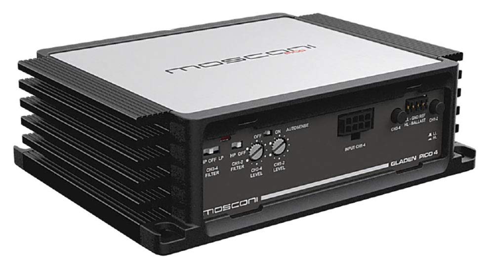 MosconiPICO 4, 4 -Channel Class D Amplifier: 4 X 90w