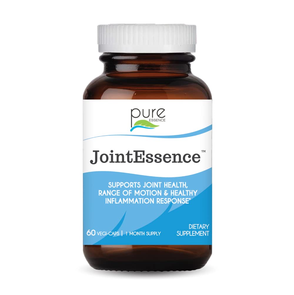 PURE ESSENCE LABSJointEssence Supplement - Natural Joint Support for Men and Women - Non GMO - 60 Vegetarian Capsules