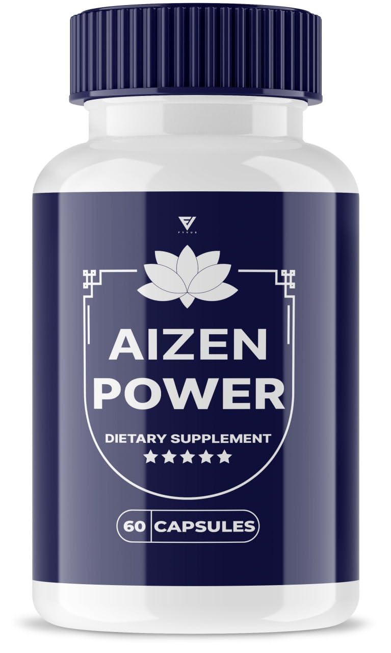 Aizen Power for Men, Aizen Power 24 Hour Pills Plus Enhancment Supplement, Aizenpower Performance Support Azen Aizan, Azien Power ed Advanced Formula Maximum Strength Powerful Growth (60 Capsules)