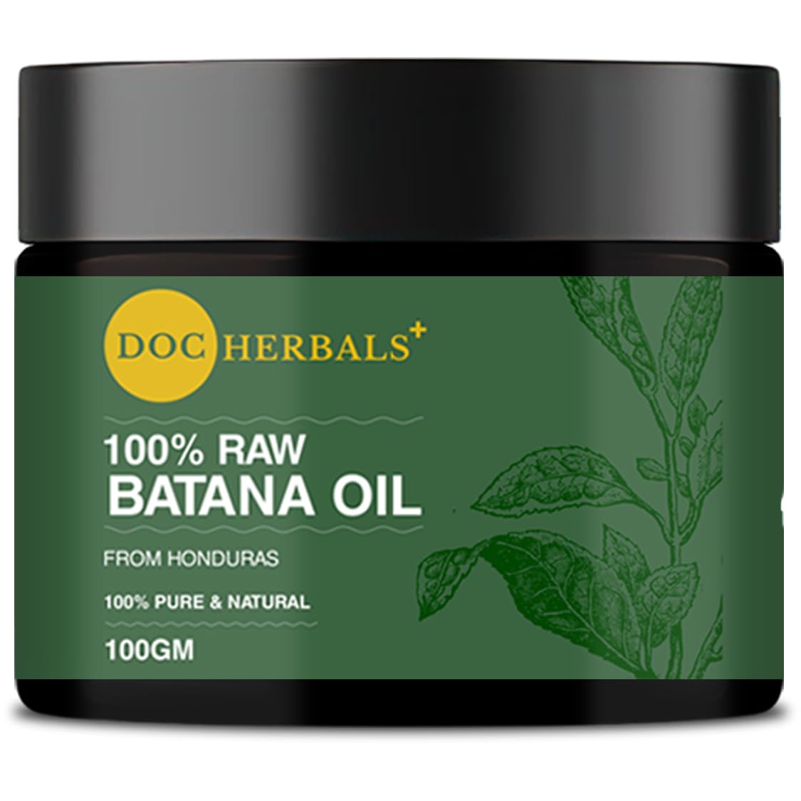 Doc Herbals Raw Batana Oil For Hair Growth Dr Sebi Organic For Men & Women