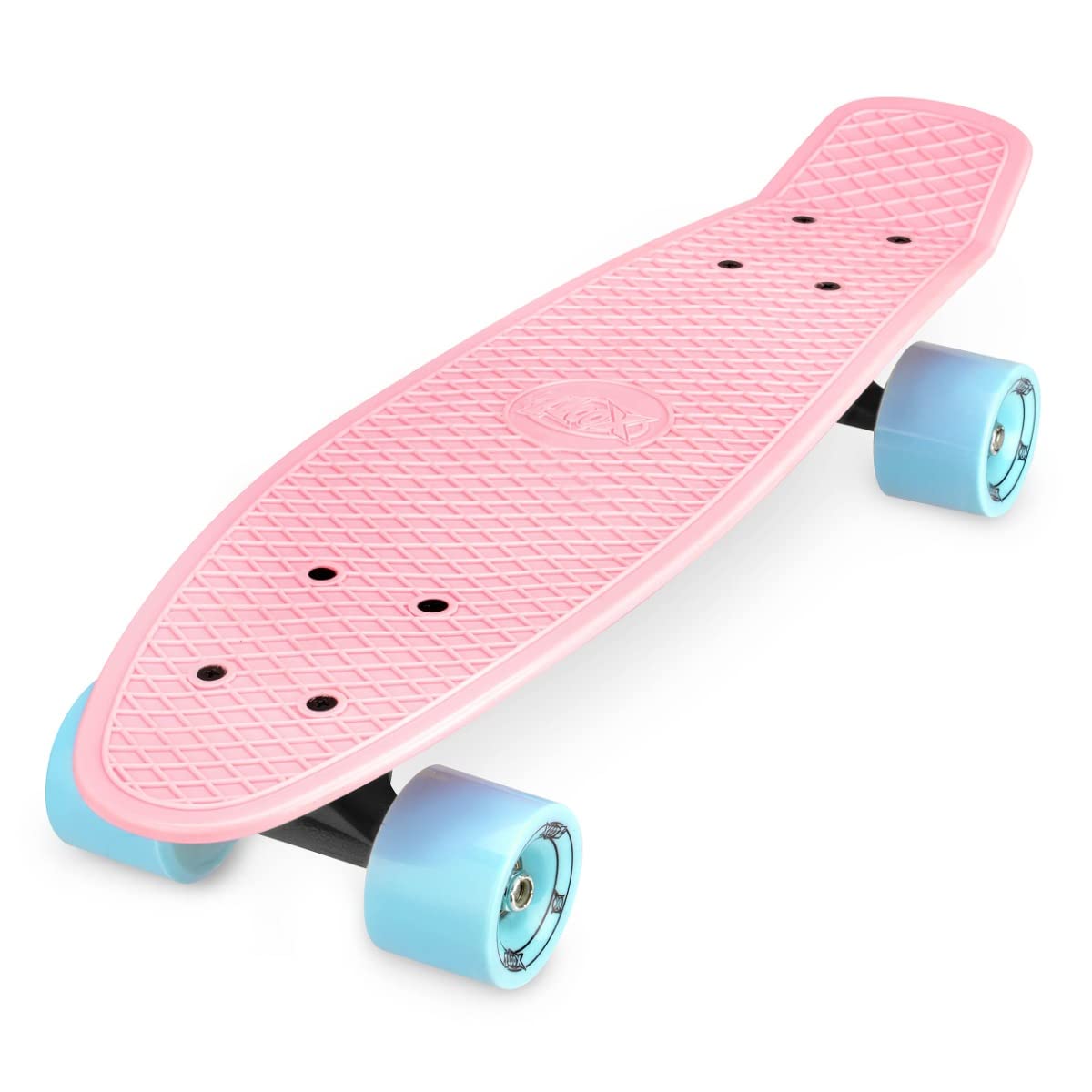 Xootz Kid's Retro Plastic Complete Cruiser Skateboard