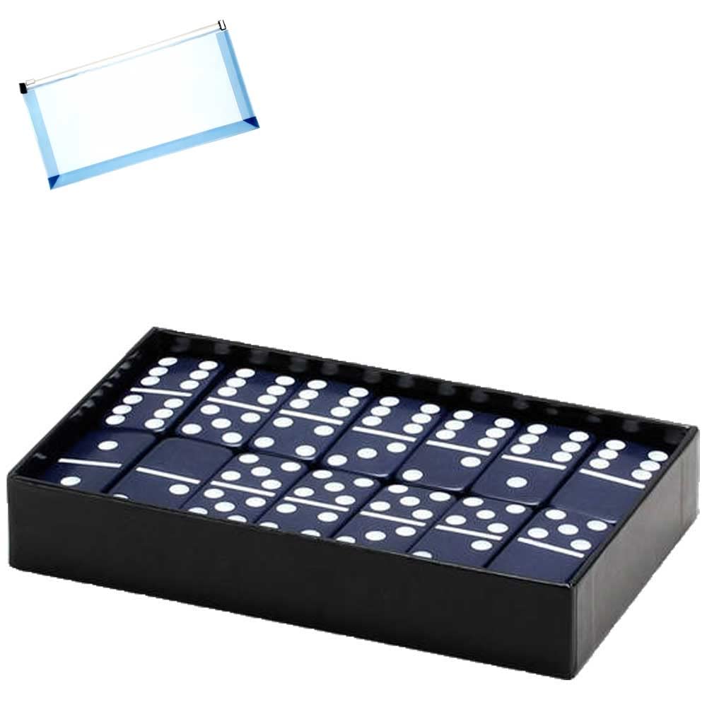 Games | Double 6 Standard Dominoes | Color: Midnight Blue