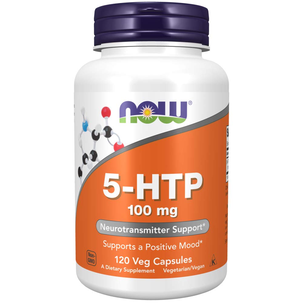 Now Foods 5-HTP 100g 120 Veg Capsules