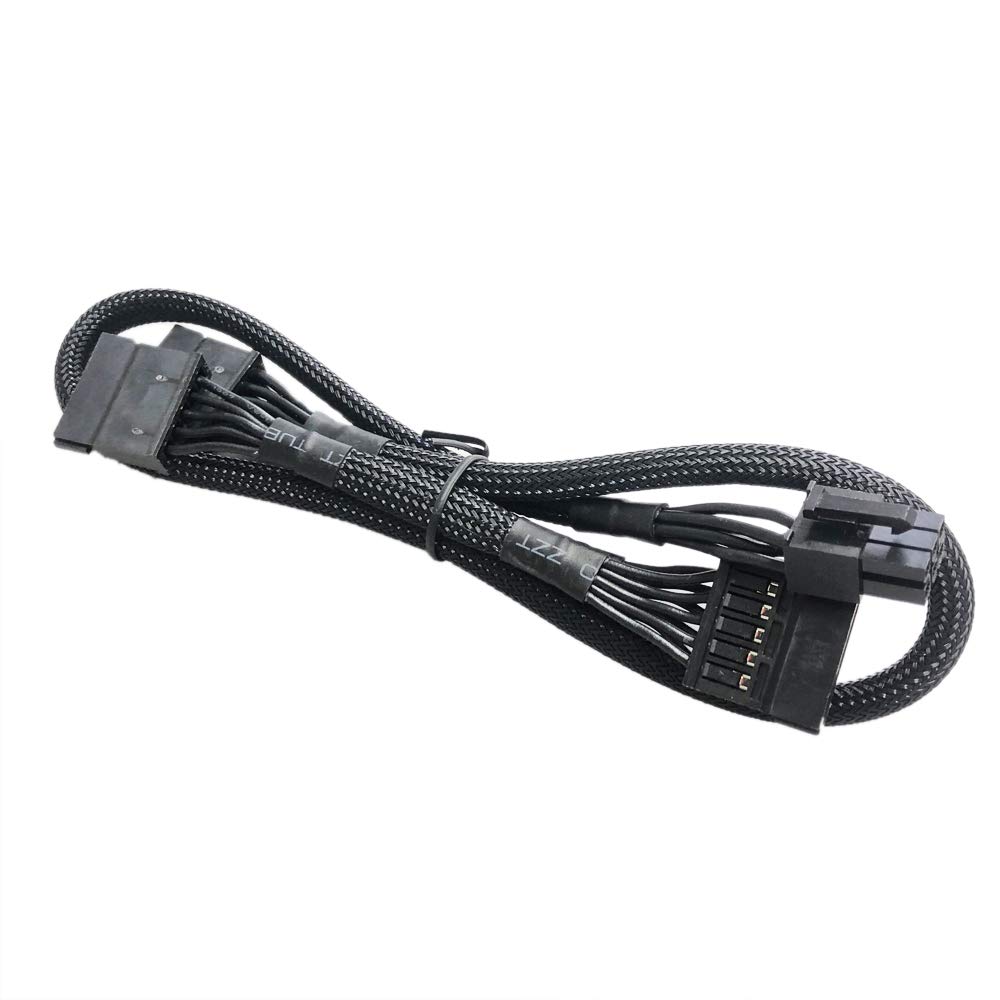 GinTai EVGA SATA6 pin to 3X SATA Driver Power Cable Replacement for EVGA Supernova 450-850 G2 B3 G3 G5 P2 B2 80 Plus