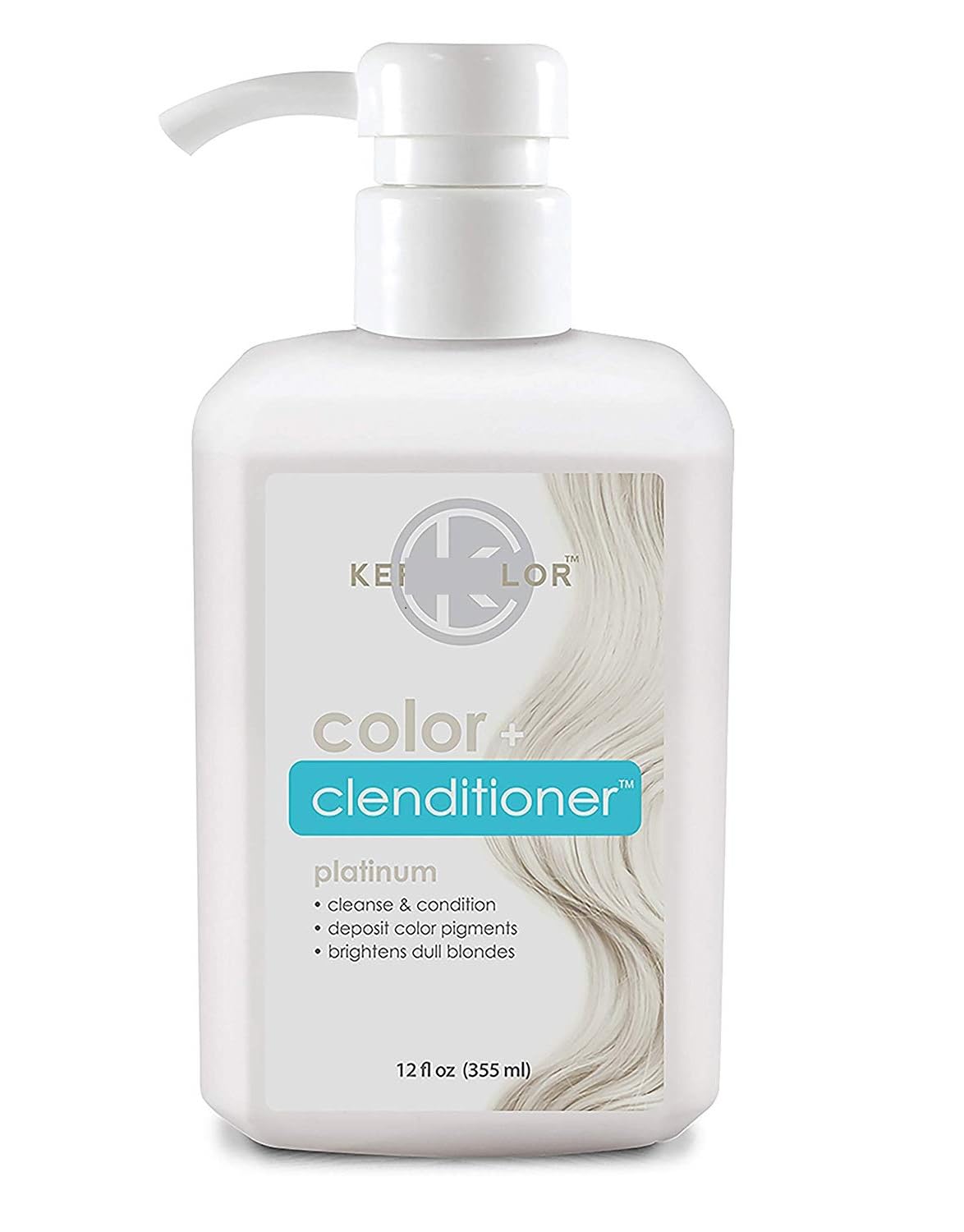 Keracoer Clenditioner Hair Color Platinum 12oz