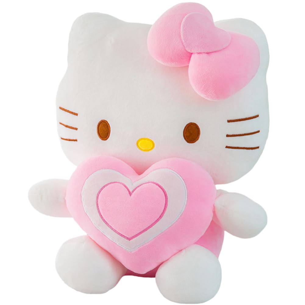 Hellokitty Plush Dolls Cute Plushies Dolls Toy Children's Doll,Sanrio Kitty Cartoon Birthday for Rag Doll Children's Toy, Soft Cute Stuffed Doll Game Figurine Plush Gift For Children, Party Gifts 30cm