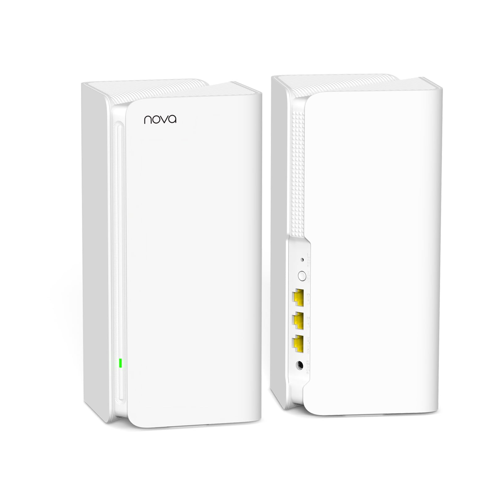 Tenda Nova Mesh WiFi 6 AX5400(MX15 Pro) Whole Home Mesh WiFi 6 System, 6 * 3dBi Antennas up to 4800ft²Coverage, Wi-Fi 6 Mesh for up to 200 Devices, 3*Gigabit Ports, Easy Setup, Amazon Alexa,2-Pack