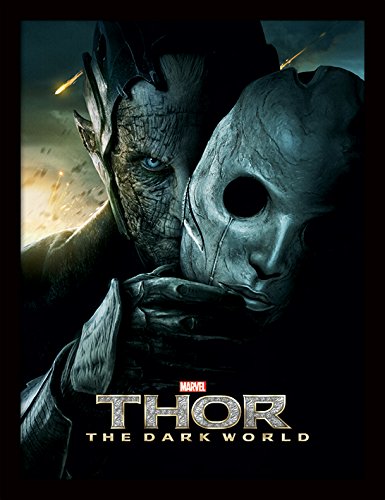 Thor 2 30 x 40 cm "Malekith Mask" Framed Print