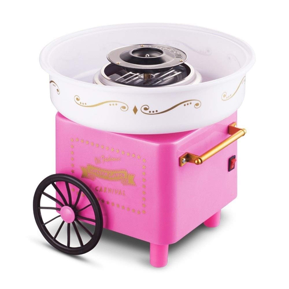 DWLXSH Cotton Candy Maker Machine, Nostalgia Hard And Sugar Free Countertop Cotton Candy Maker DIY Children Cotton Candy Marshmallow Maker