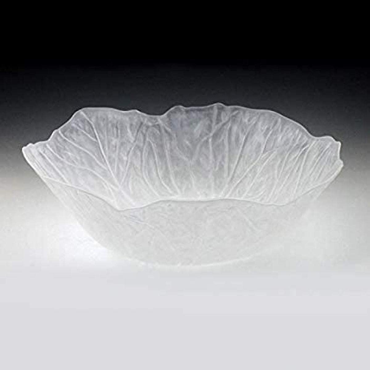 Maryland Clear Plastic Cabbage Bowl, (6 qt.) 1 Pc. - Disposable & Classic Design, Perfect for Parties, Weddings, Events, Special Occasions, & Home Decor