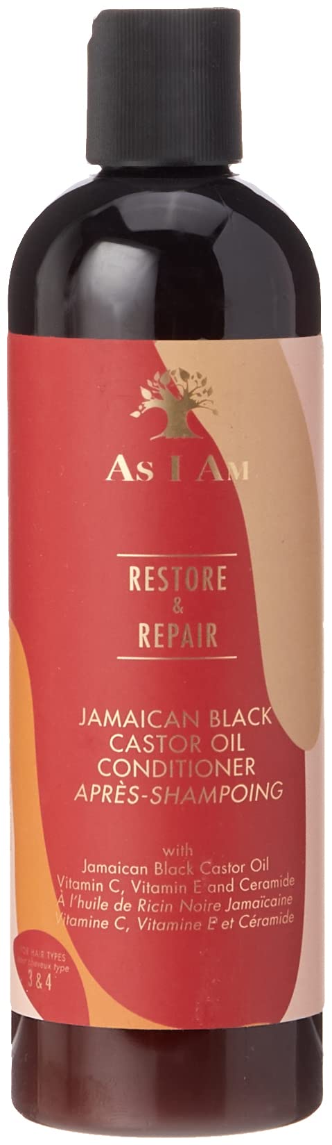 As I AmJamaican Black Castor Oil Conditioner, 355 ml