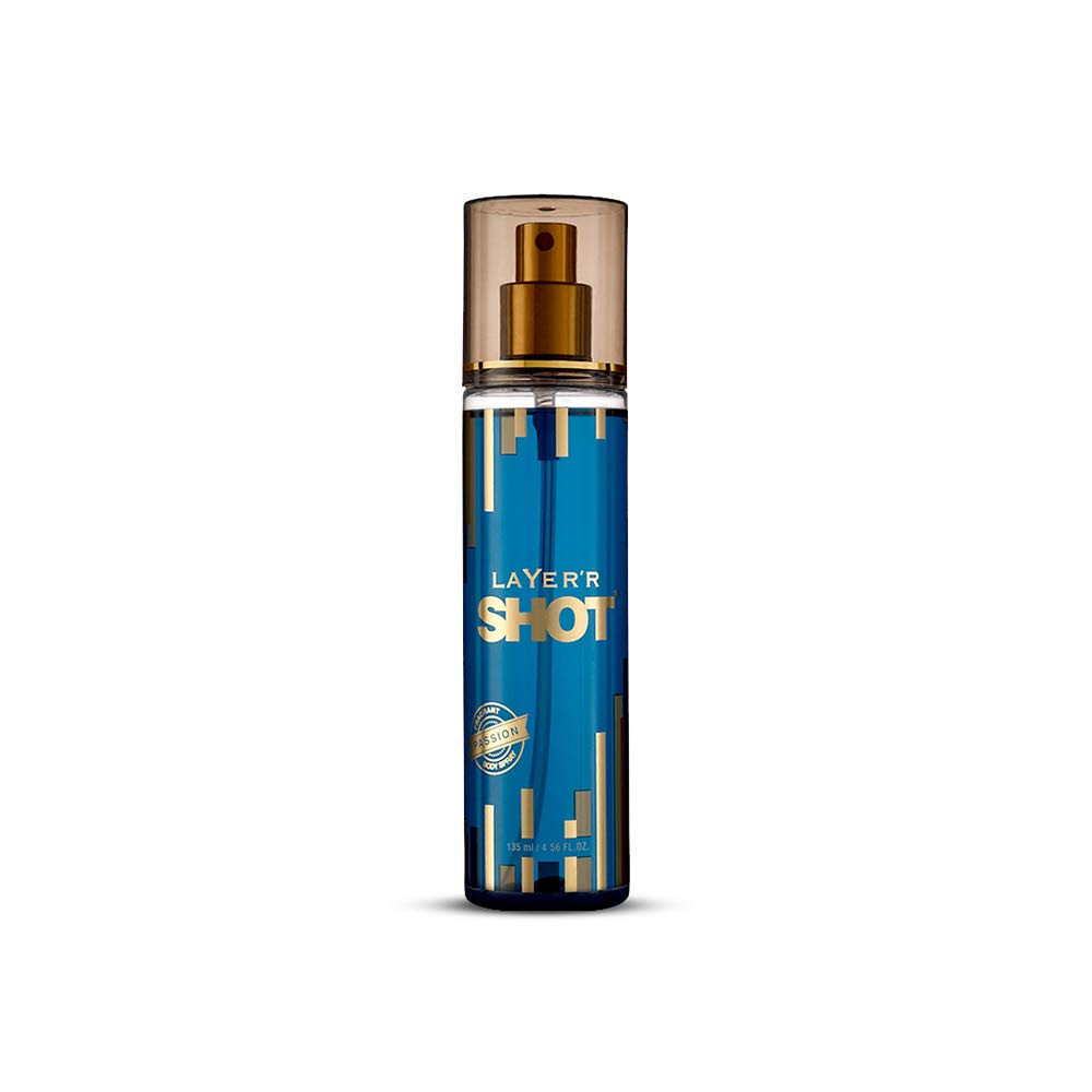 Layer'r Shot Gold Passion Body Spray 135ml