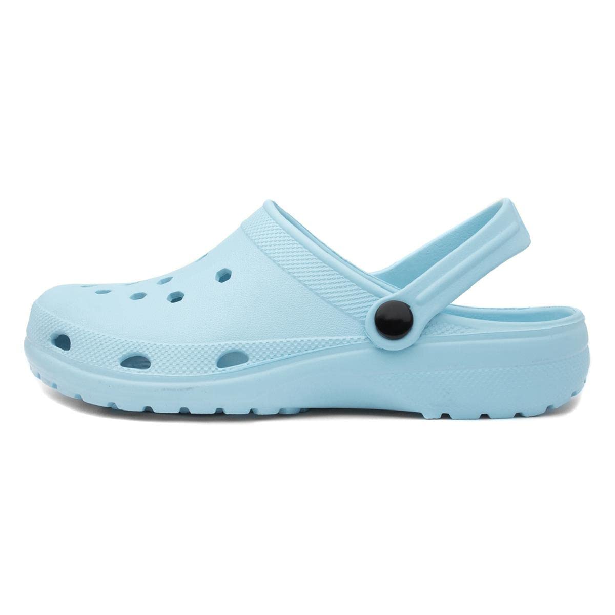 shoezone - Summer Womens Light Blue EVA Clog