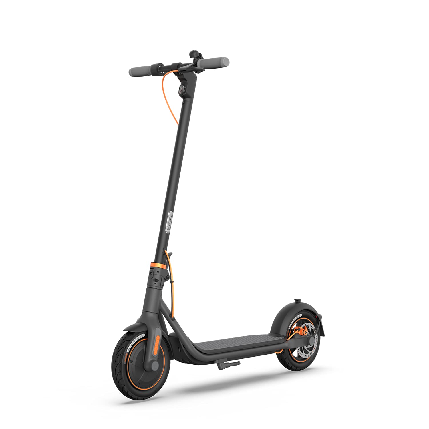 SegwayNinebot F40 Electric Kick Scooter, 350W Powerful Motor, 10-inch Pneumatic Tire, Foldable Commuter Electric Scooter for Adults, UL-2272 Certified