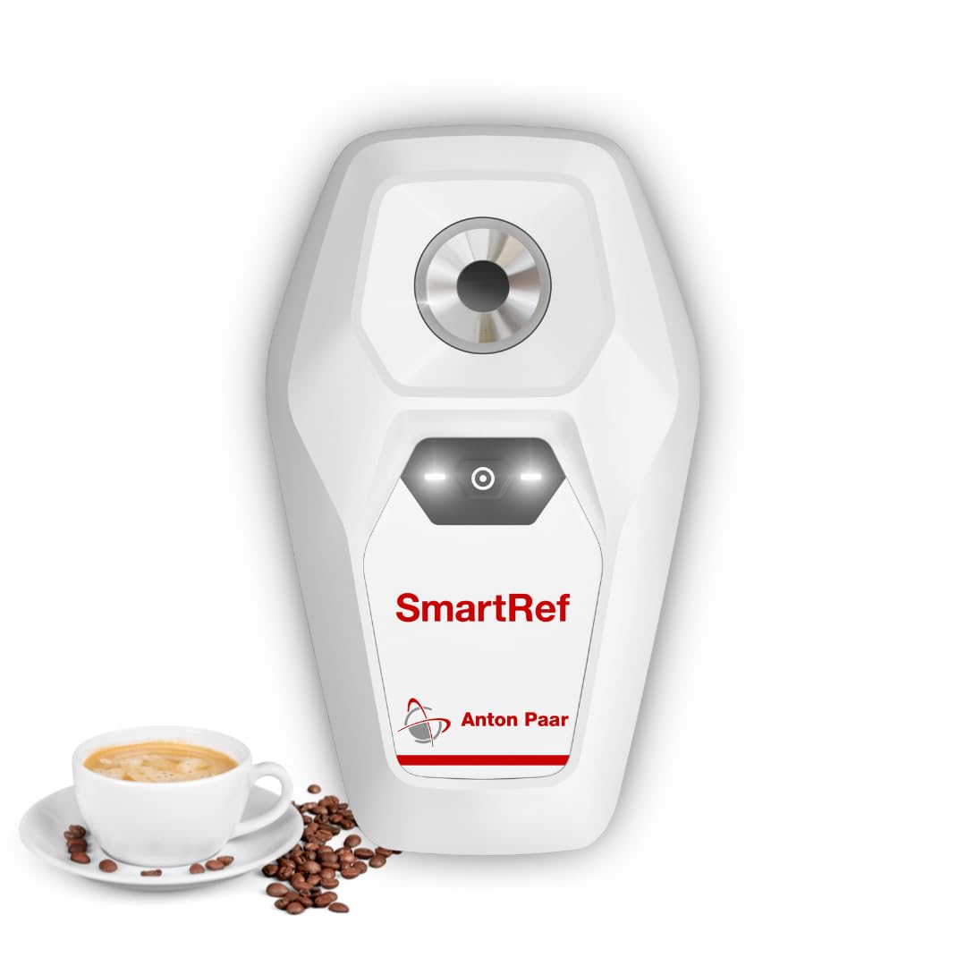 SmartRef Digital Cofee TDS Refractometer Multi-Test Modes & OTA Updates with Range 0-25%, Precision up to 0.03%,Resolution 0.01% Suitable for Pour-Over Coffee, Espresso