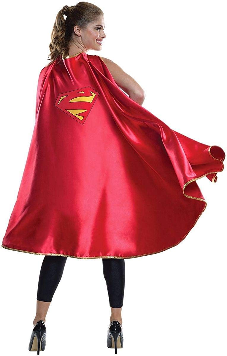 Rubie's Costume Co Women's DC Superheroes Deluxe Supergirl Cape, One Size