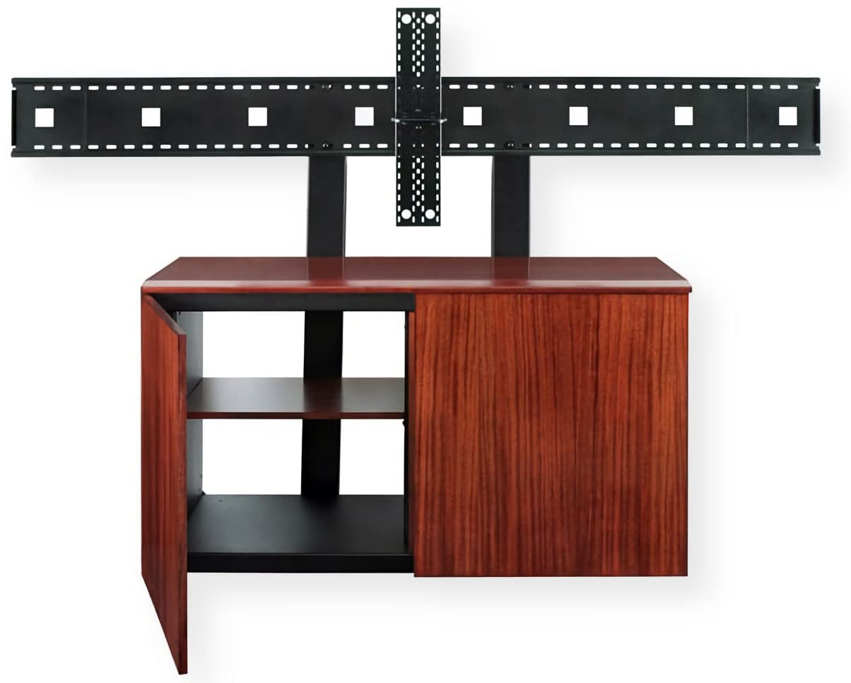 AvteqCREDENZA2-L Laminate Finish Integrated Universal Screen Mount System, Adjustable V/C Camera Platform, Supports Dual 55" Displays or a Single 70"