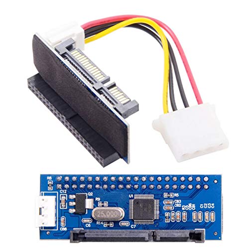 Cablecc IDE/PATA 40Pin Disk to SATA Female Converter Adapter PCBA for Desktop & 3.5" Hard Disk Drive cablecc