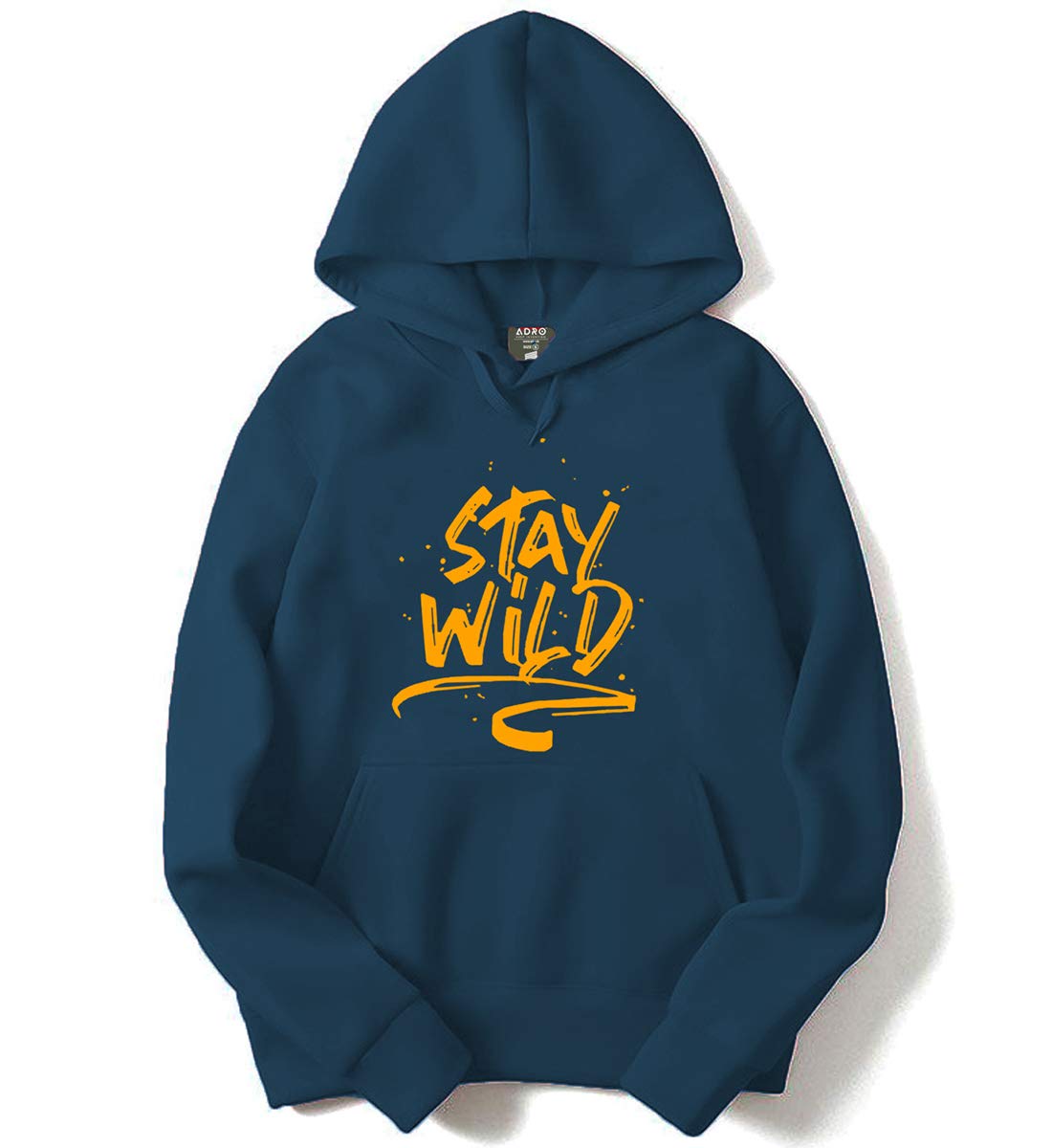 ADRO Stay Wild Design Printed Hoodies/Sweatshirts for Men & Women