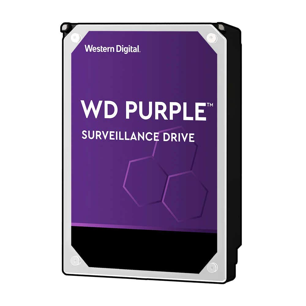 Western Digital 8TB WD Purple Surveillance Internal Hard Drive - 7200 RPM Class, SATA 6 Gb/s, 256 MB Cache, 3.5" - WD82PURZ