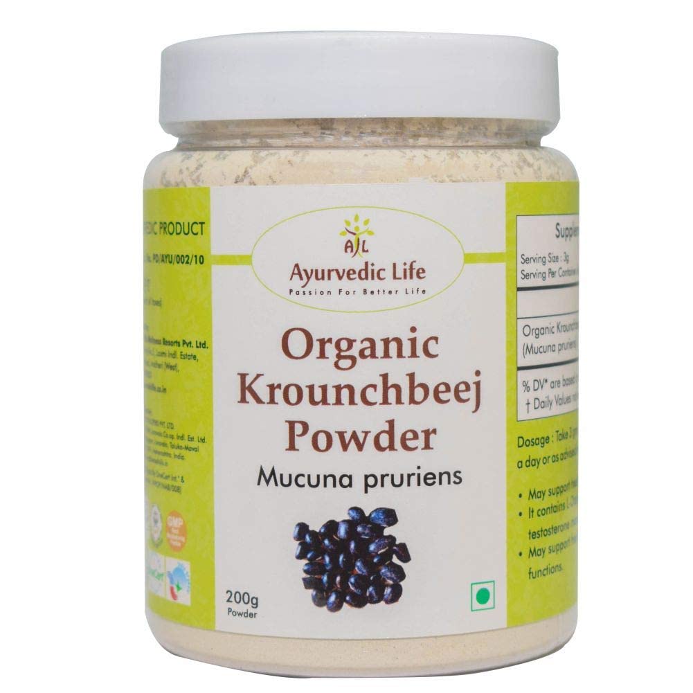 Ayurvedic Life Organic Krounchbeej Powder (200 gms Pack of 1)