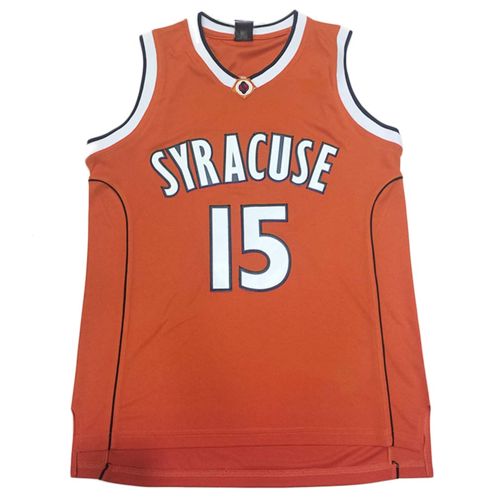 Men's Collegiate Athletic #15 Retro Embroidered Basketball Jersey